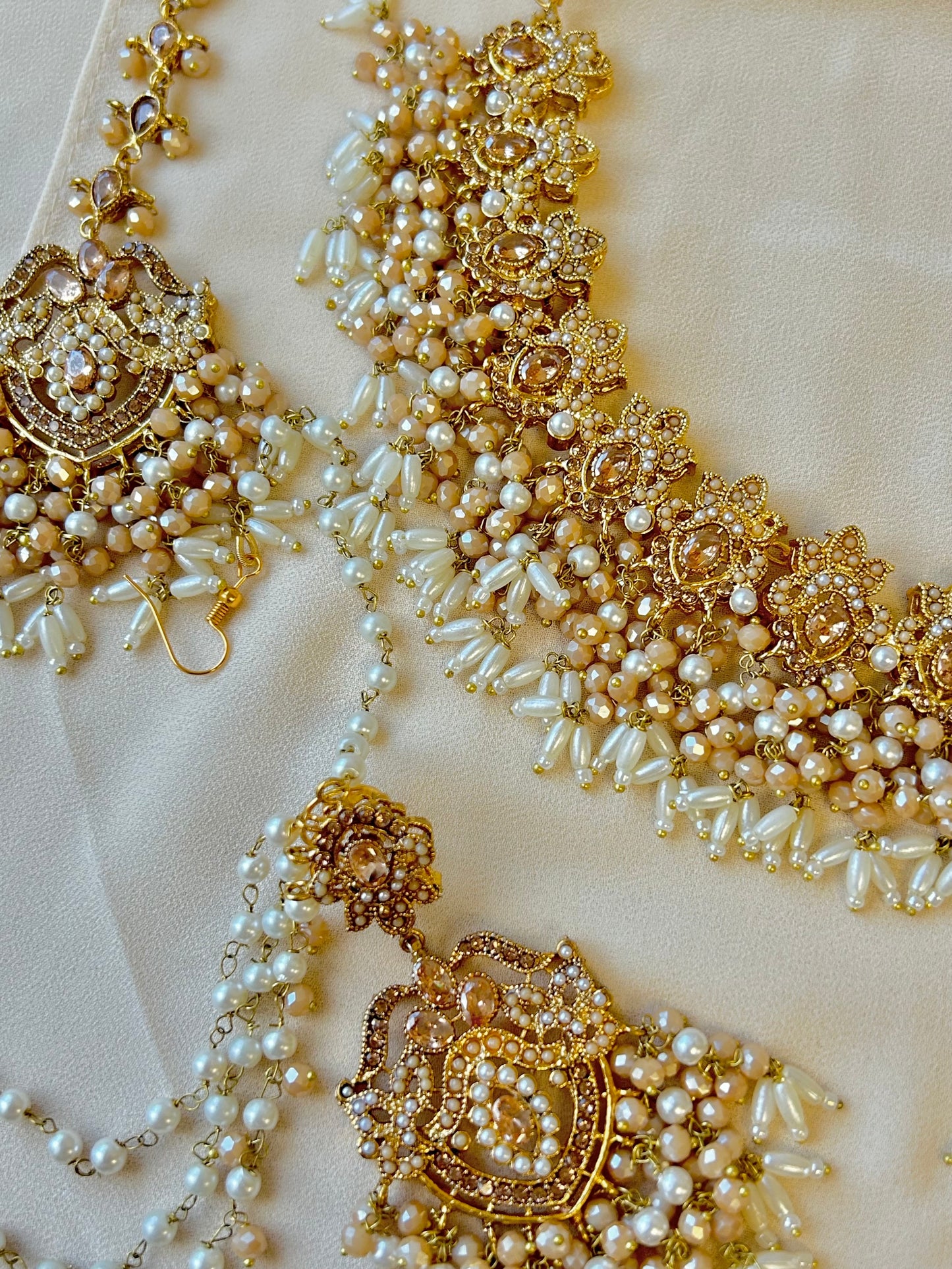 Asma bridal set~ Champagne