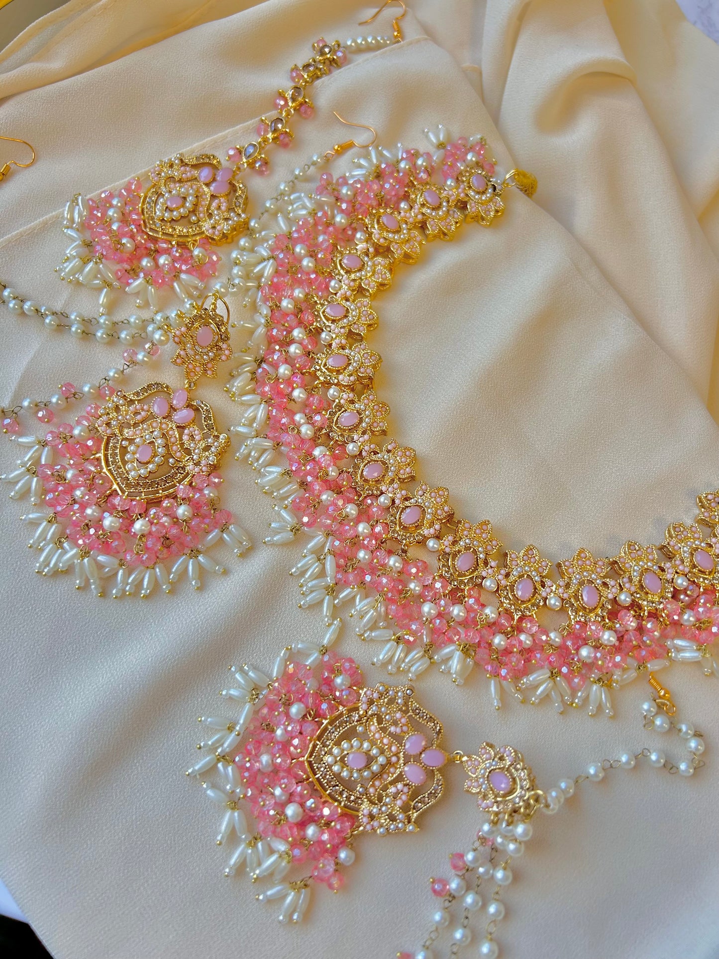 Asma bridal set~ Baby pink