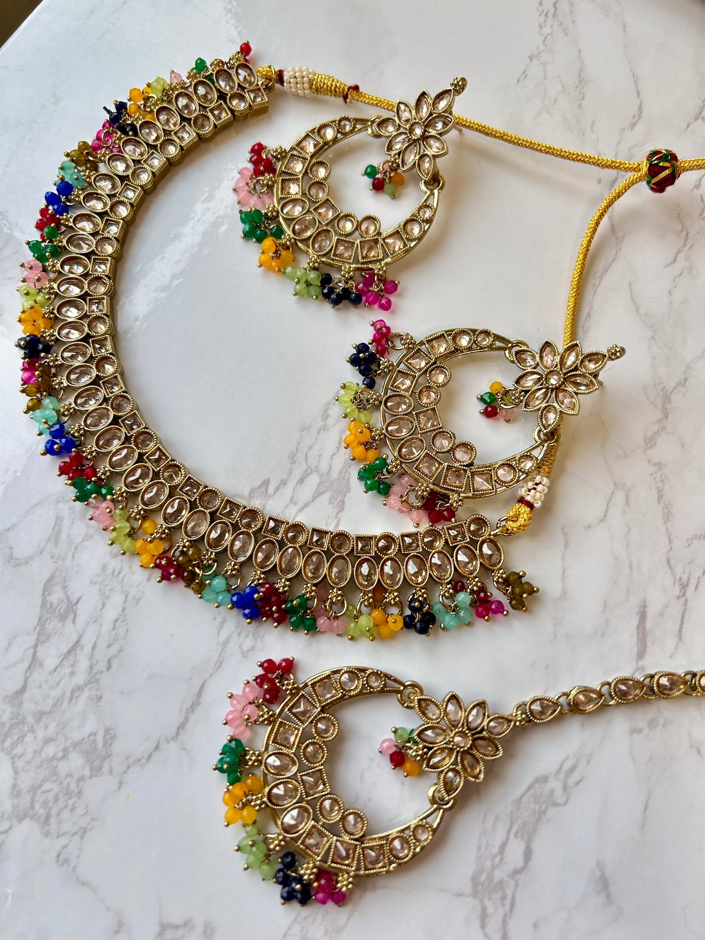 Ankita jewellery set ~ Multi