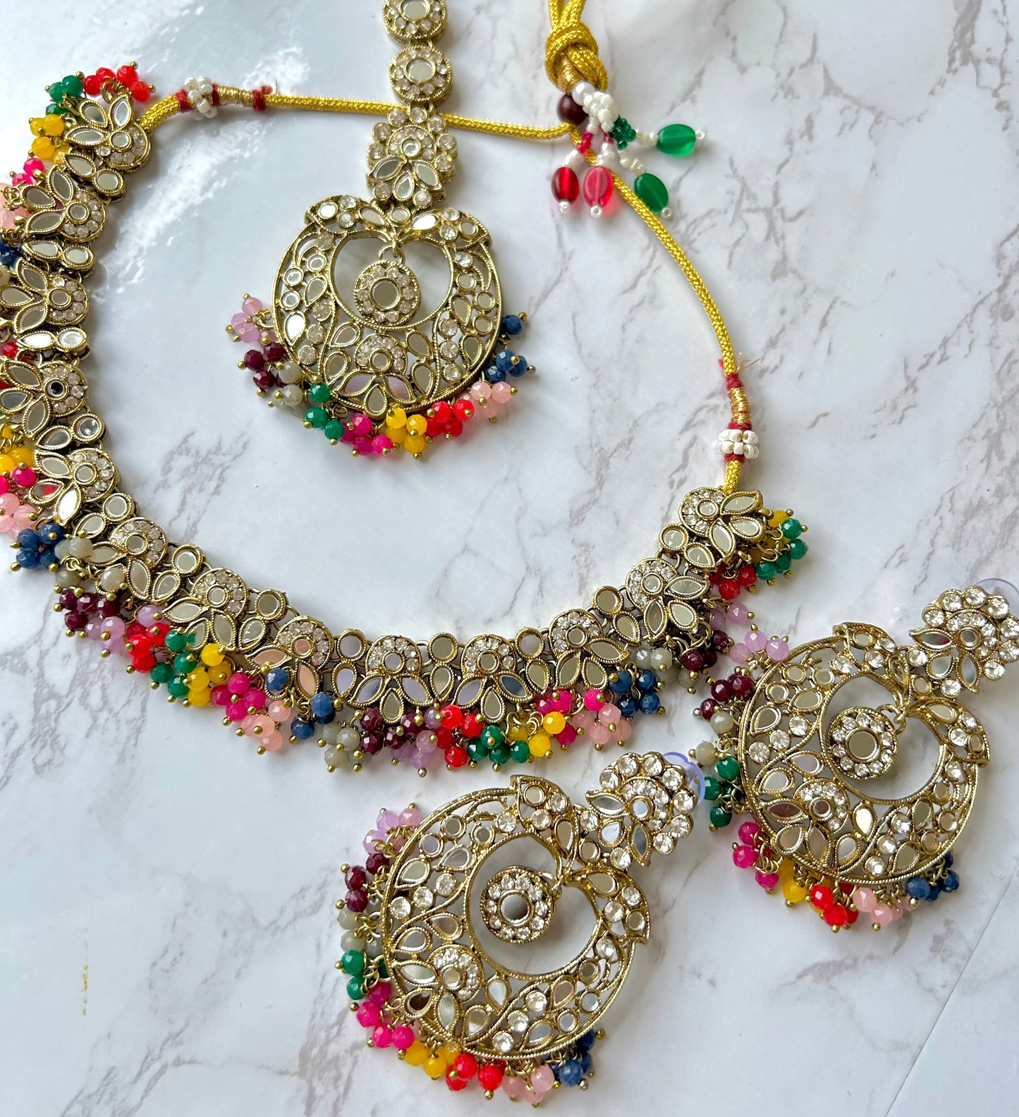 Sofia jewellery set ~ Multi