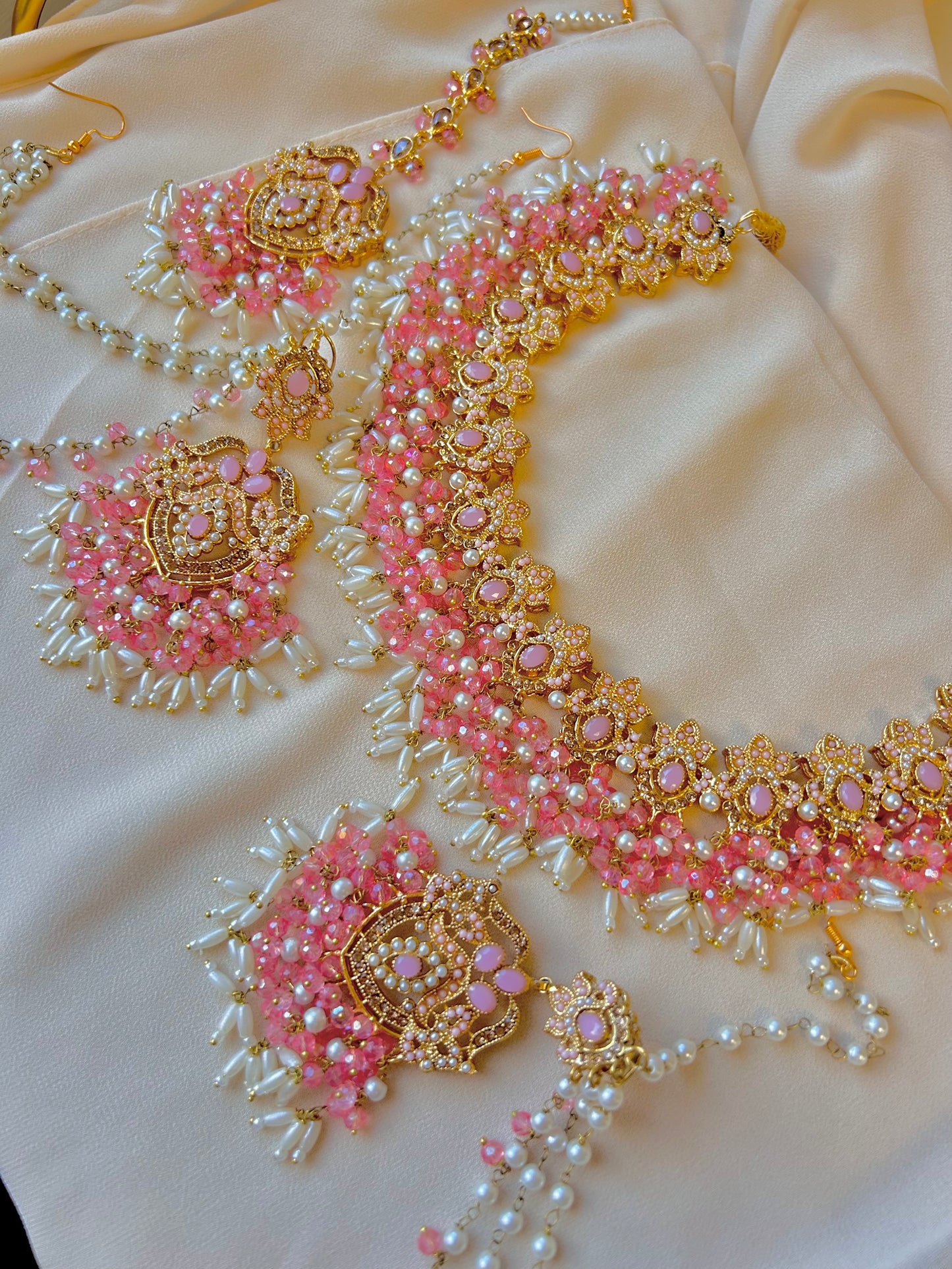 Asma bridal set~ Baby pink