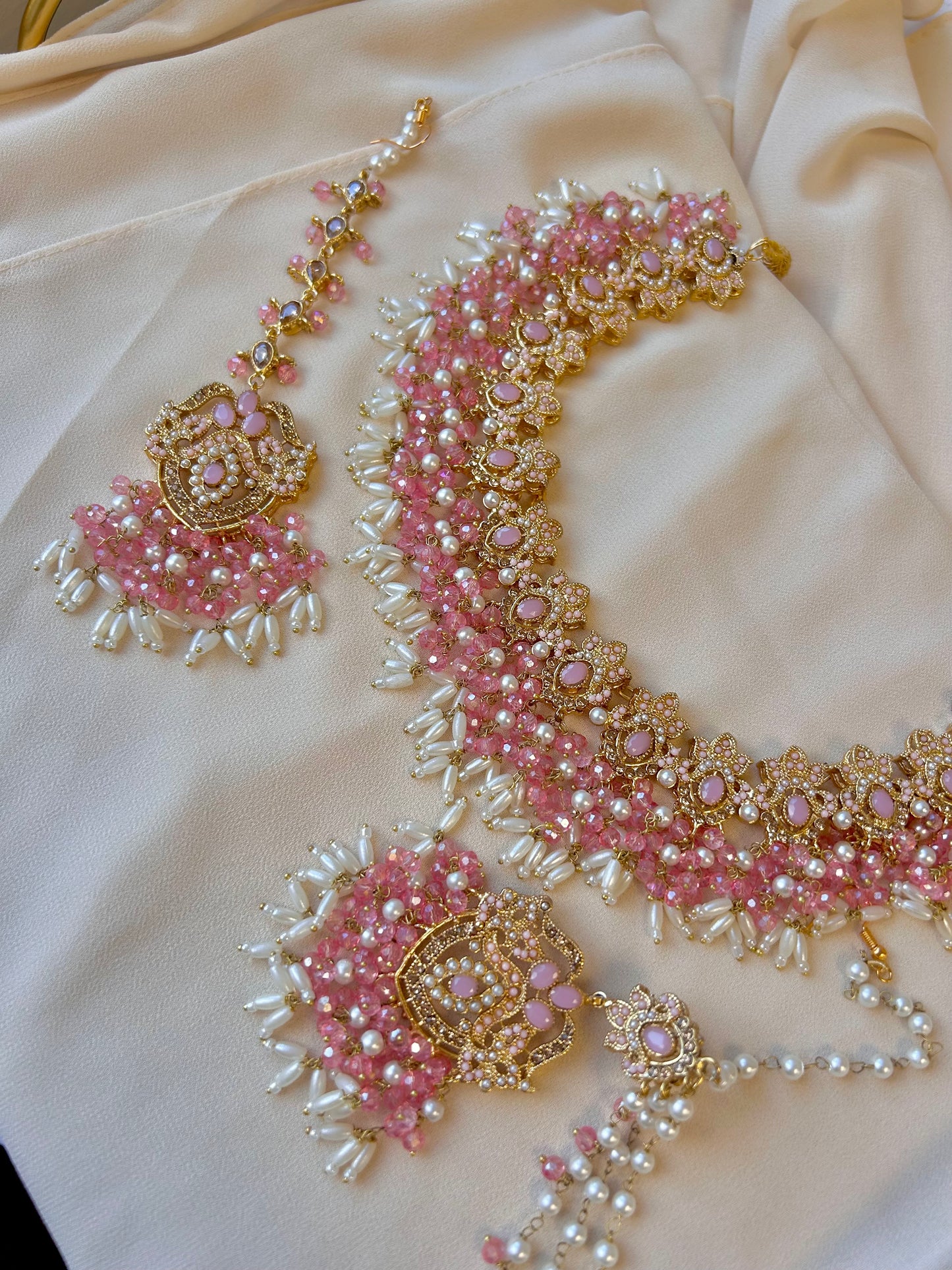 Asma bridal set~ Baby pink