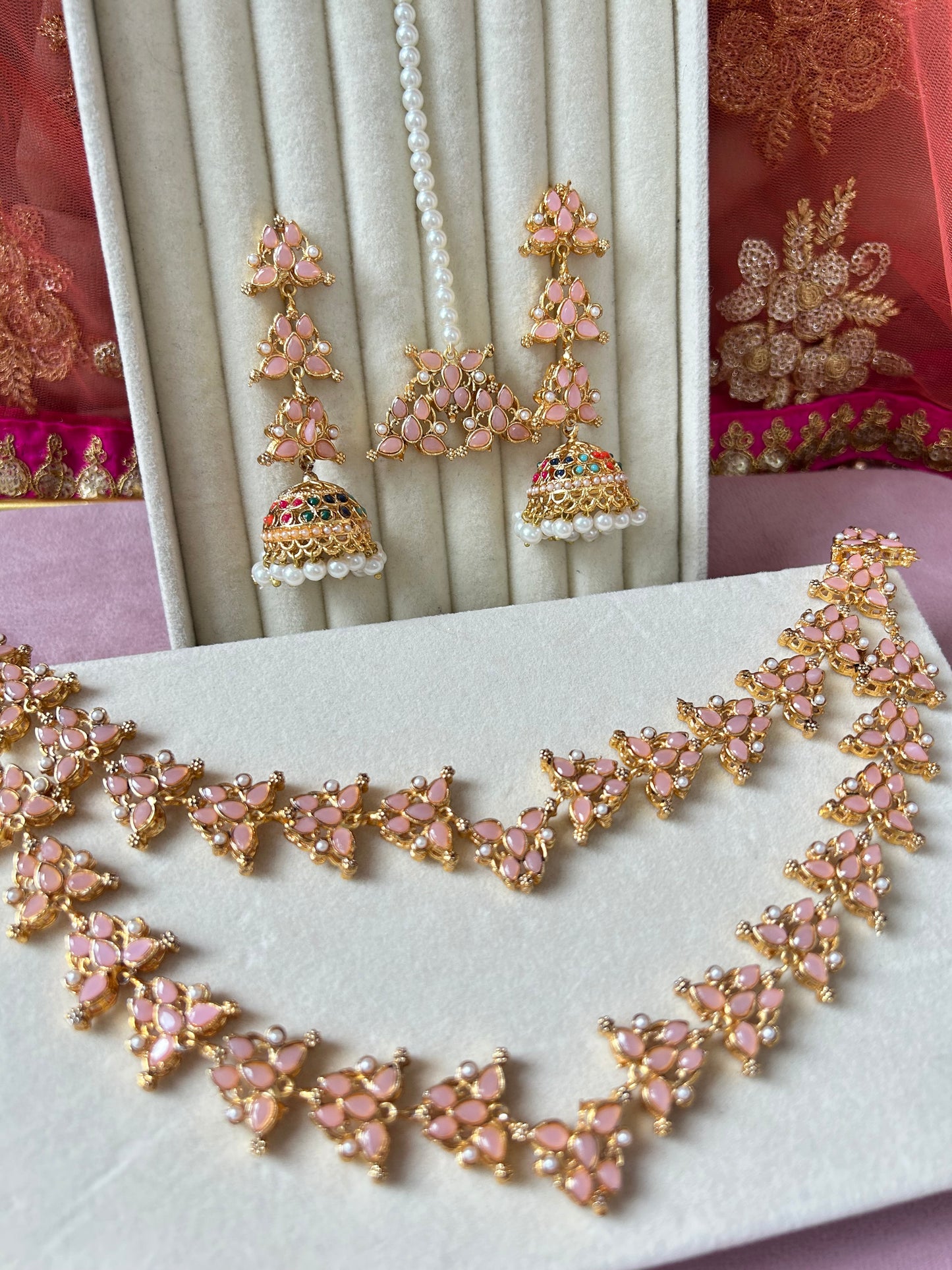 Fatima set ~ Baby pink