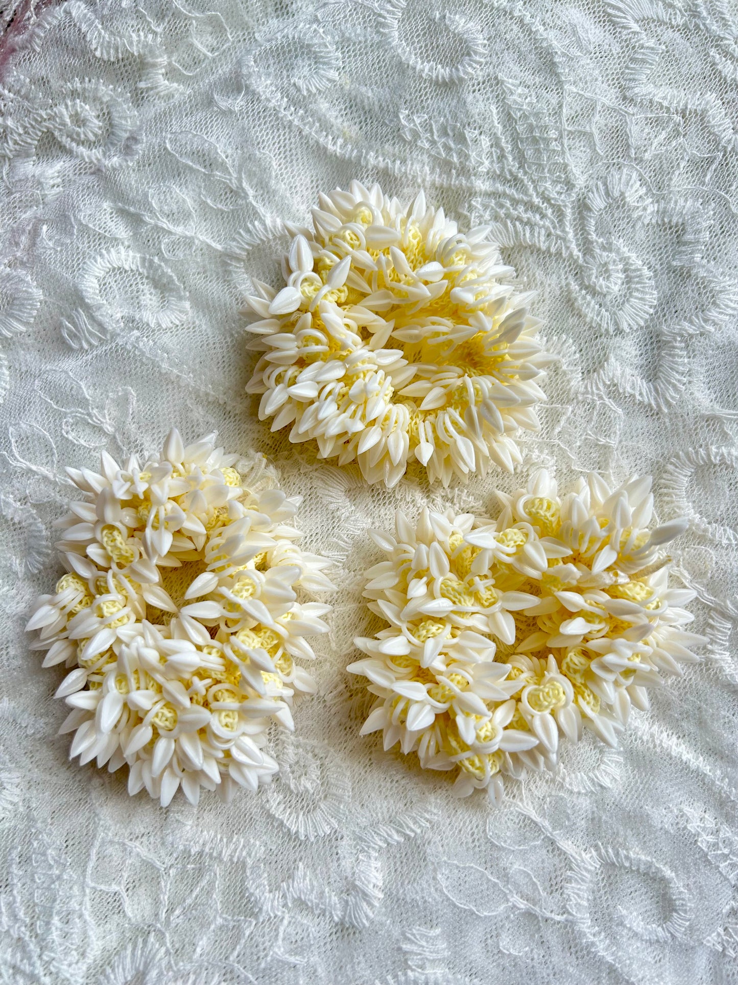 Jasmin Gajra scrunchie set