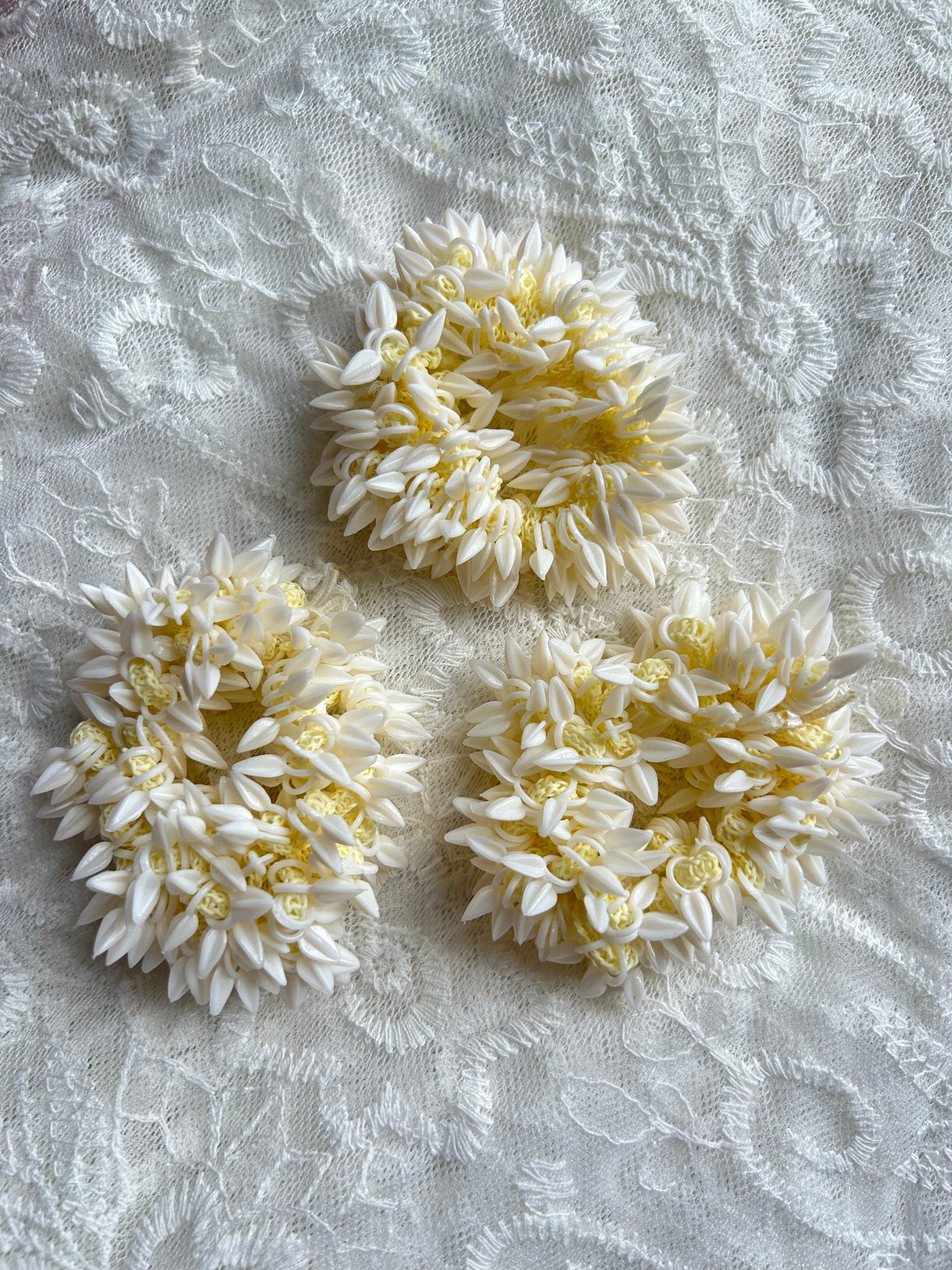 Jasmin Gajra scrunchie set