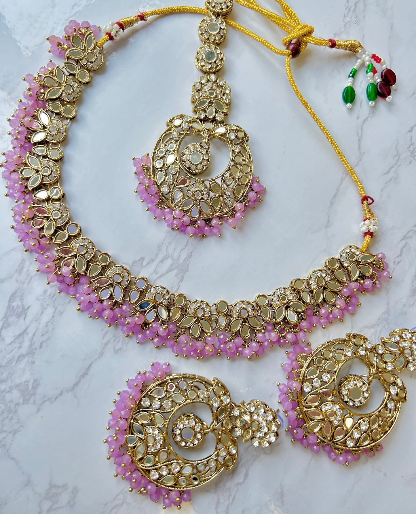 Sofia jewellery set ~Lilac