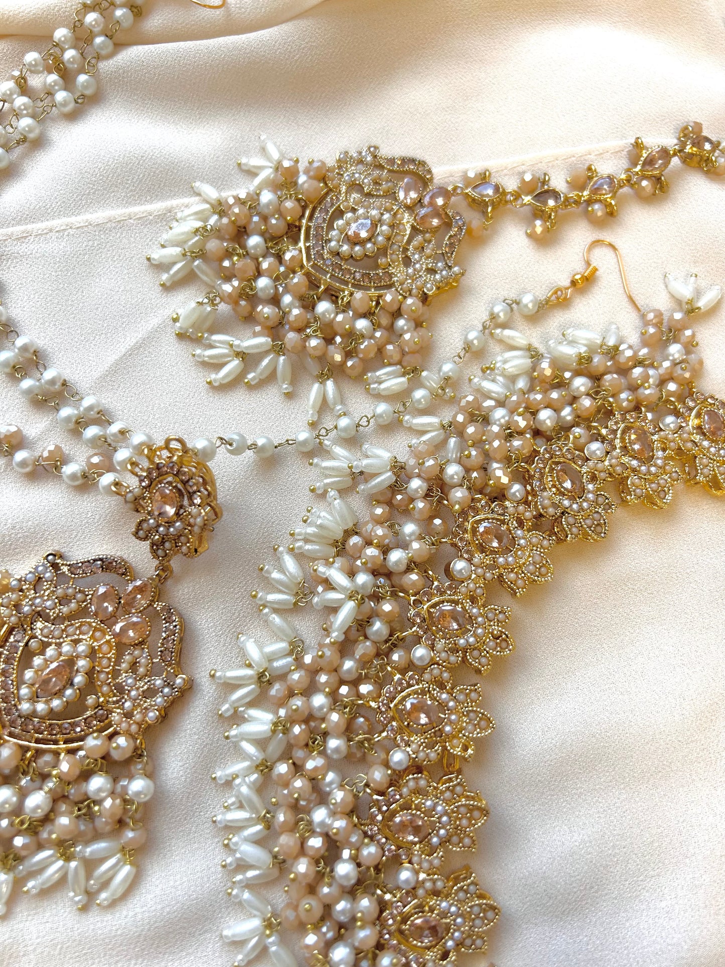 Asma bridal set~ Champagne