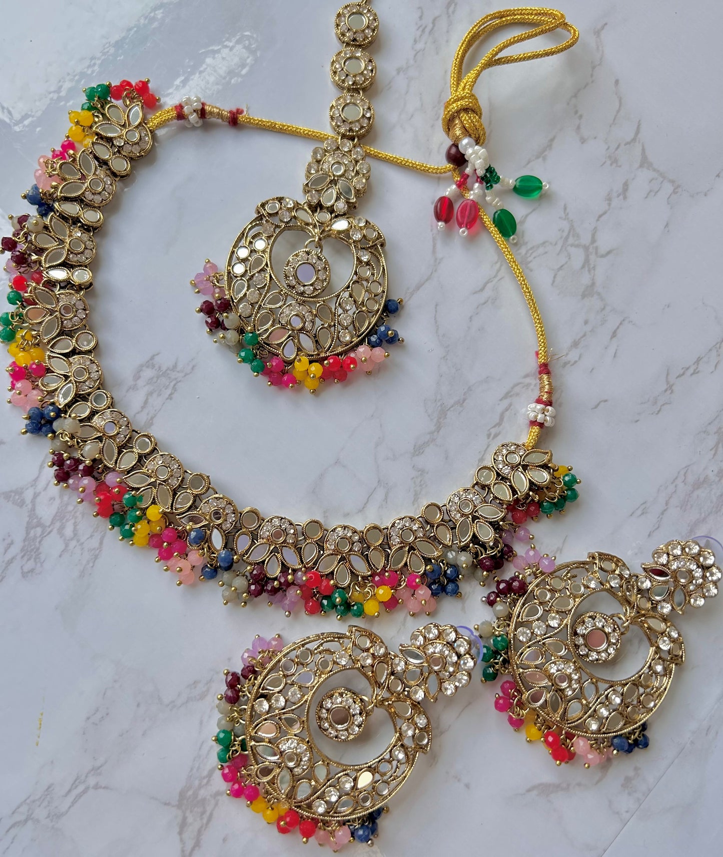 Sofia jewellery set ~ Multi