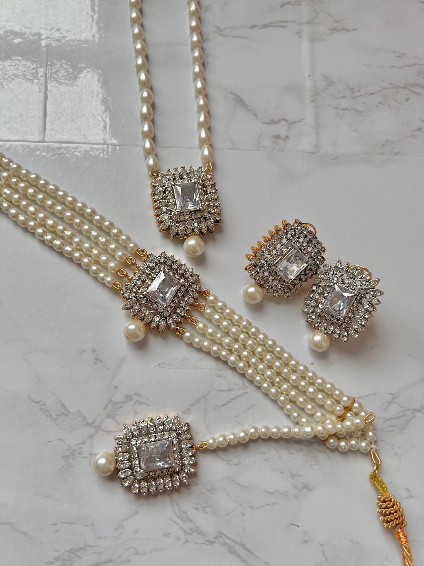 Asifa jewellery set -Diamond