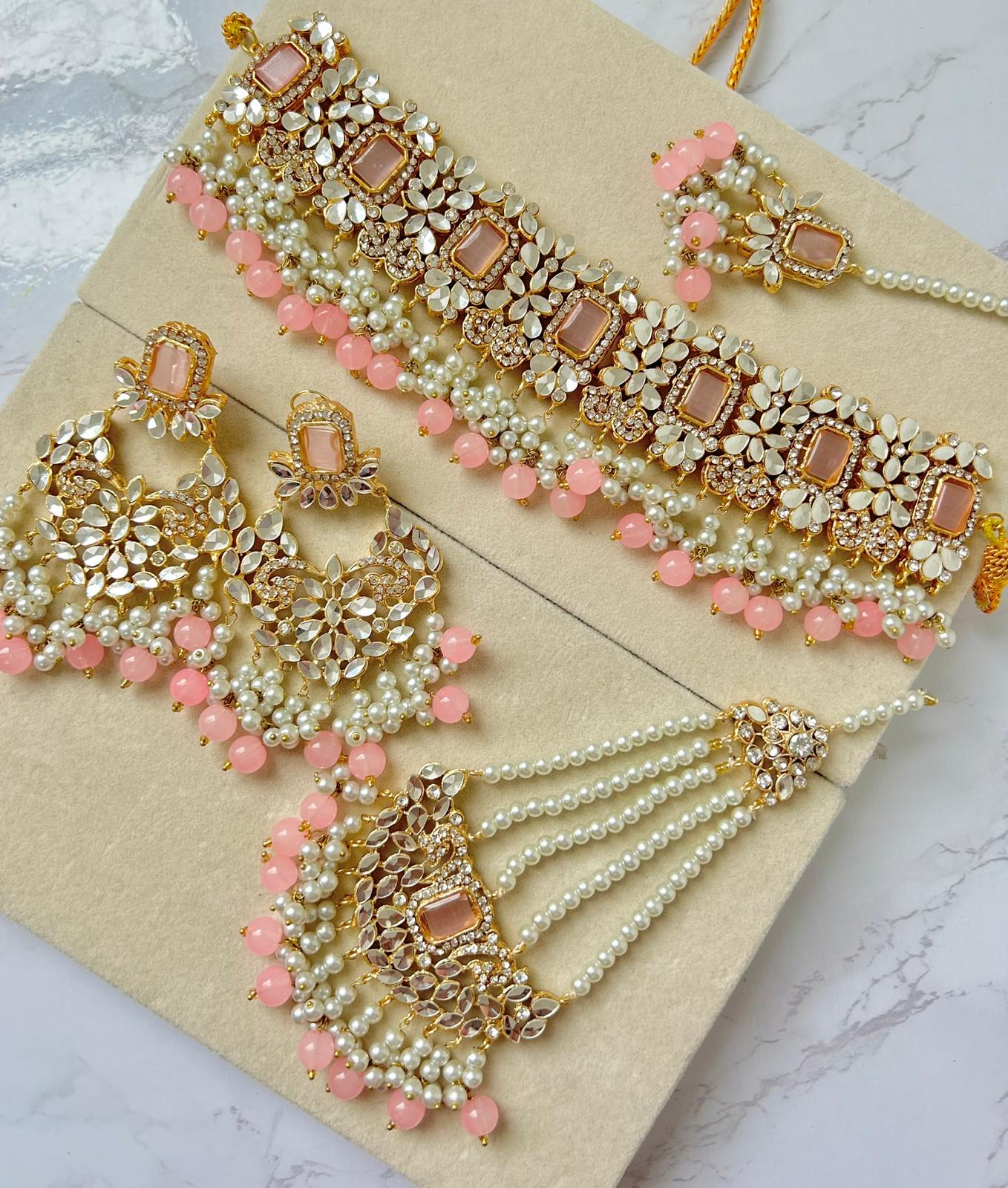 Mawra Bridal set~Pink