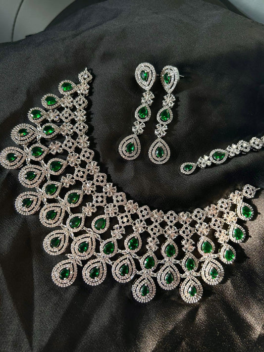 Aishani bridal set ~ Green