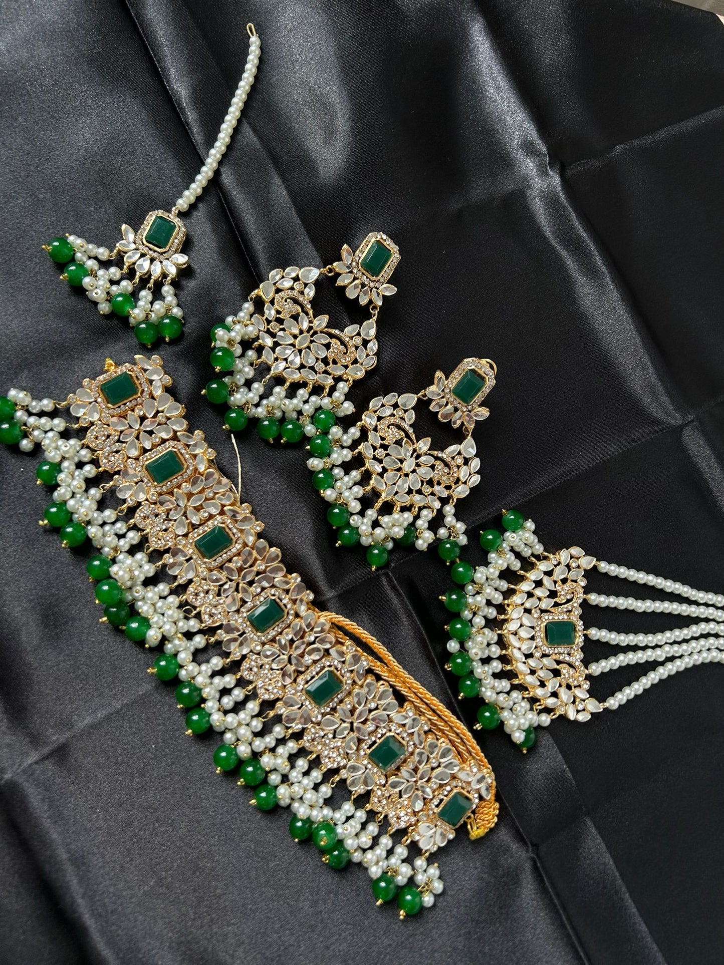 Mawra Bridal set~Green