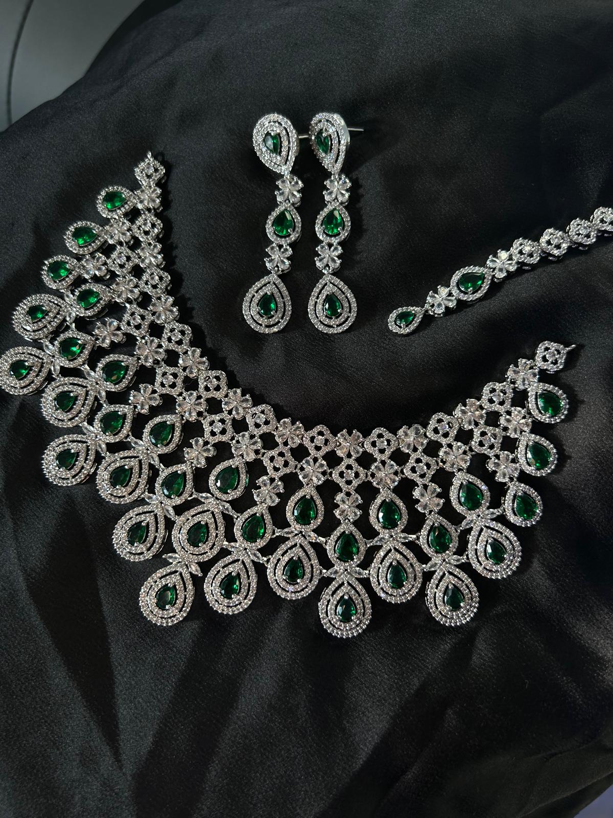 Aishani bridal set ~ Green