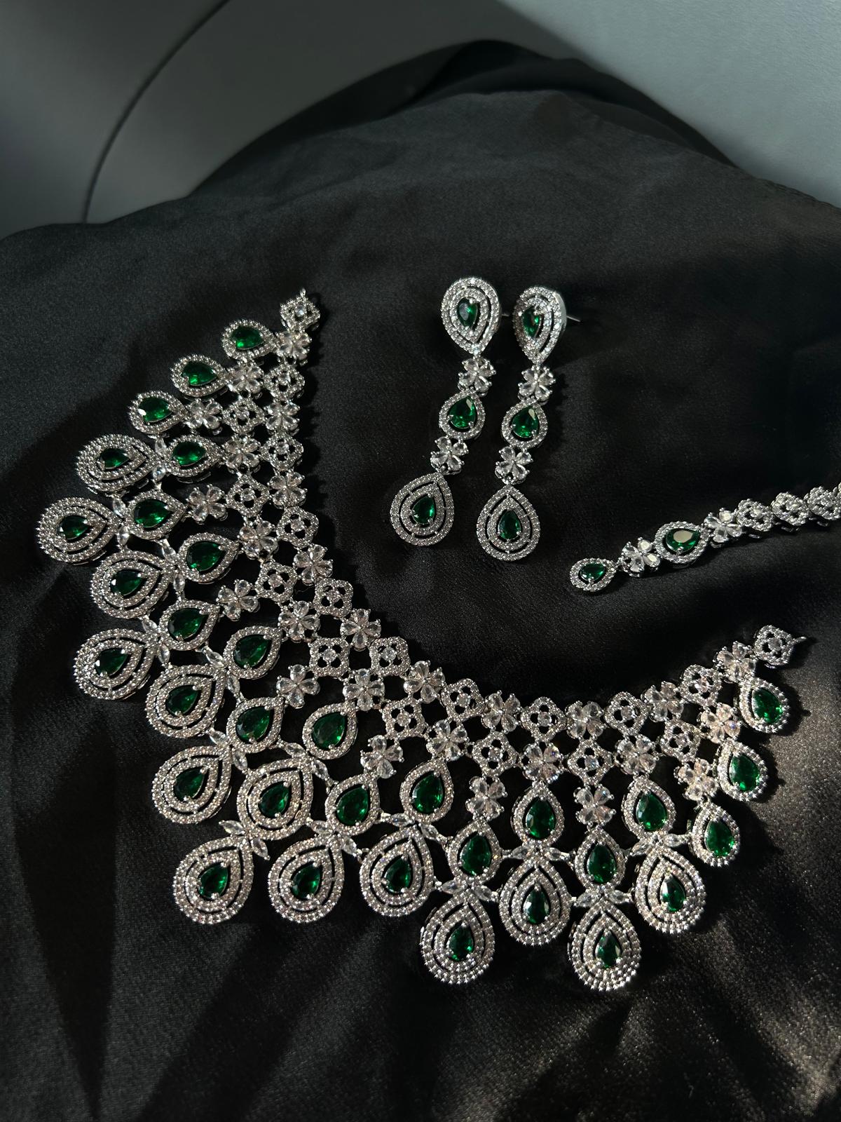 Aishani bridal set ~ Green