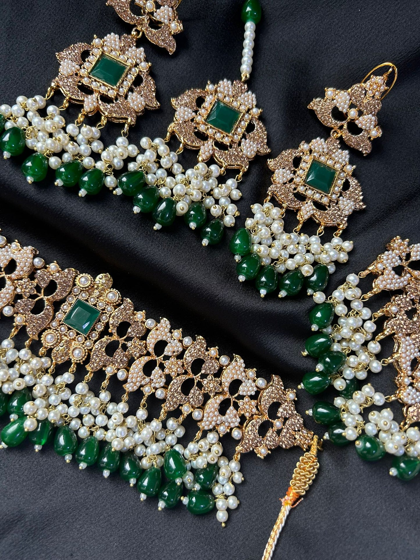 Mahida bridal set ~ green