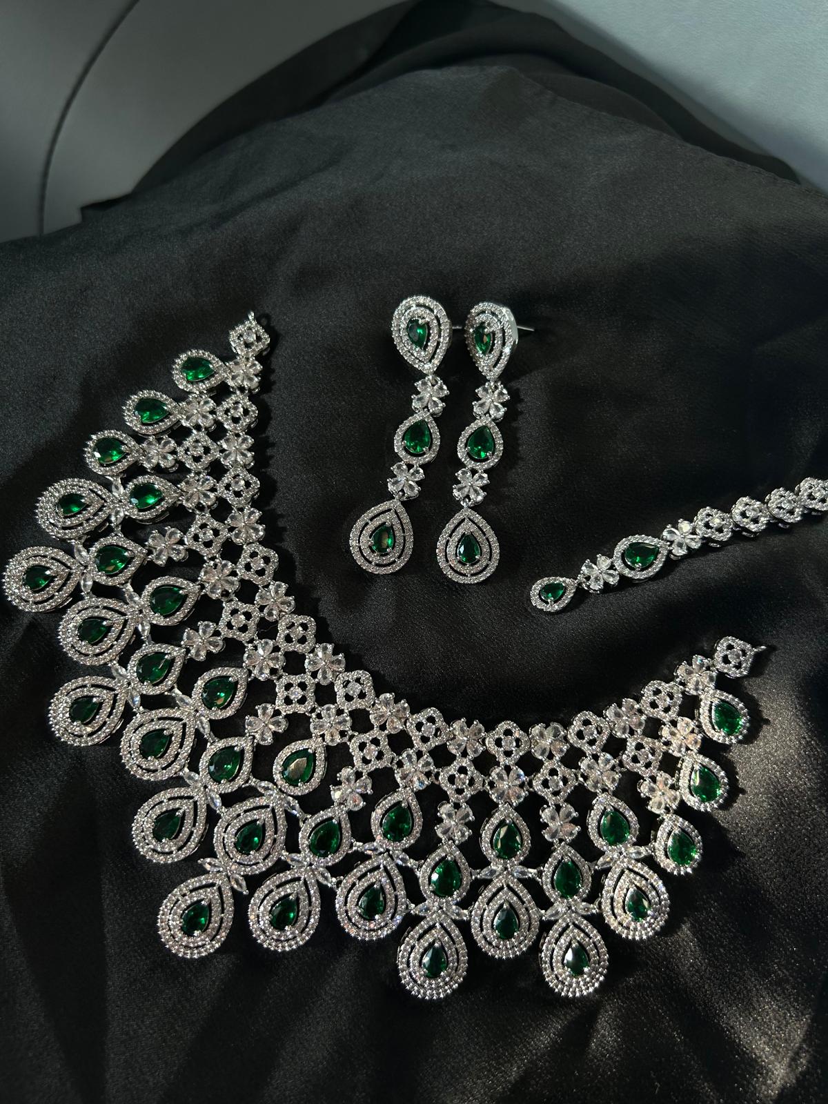 Aishani bridal set ~ Green