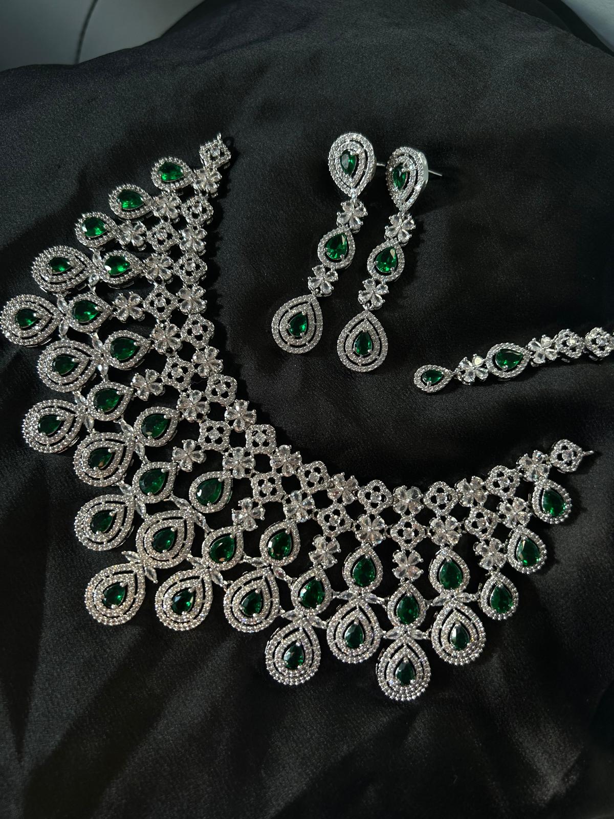 Aishani bridal set ~ Green